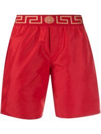 versace zwembroek rood